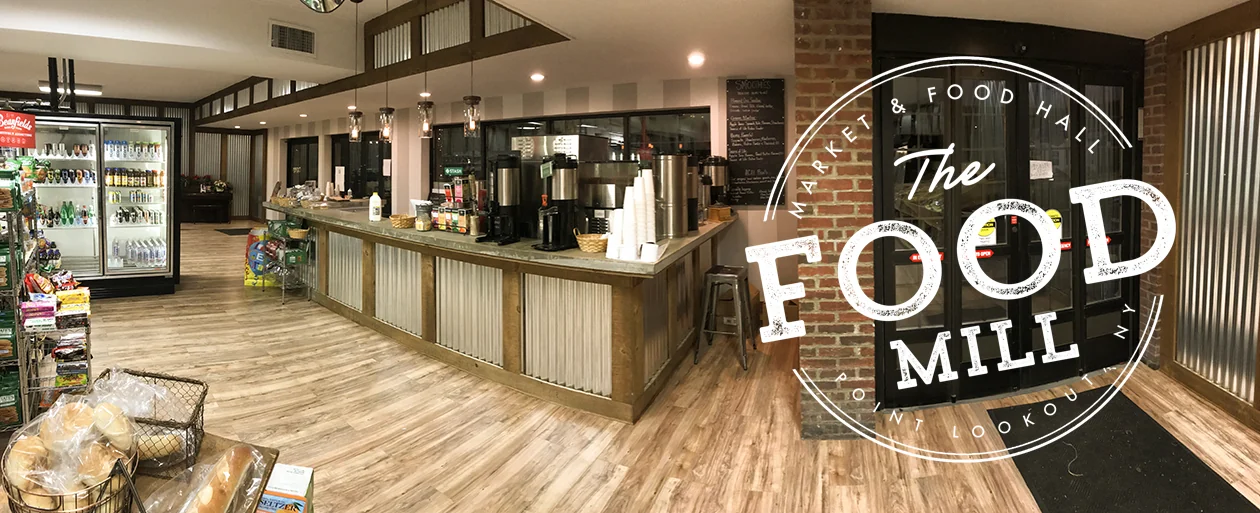 The Food Mill market and food hall in Point Lookout, New York